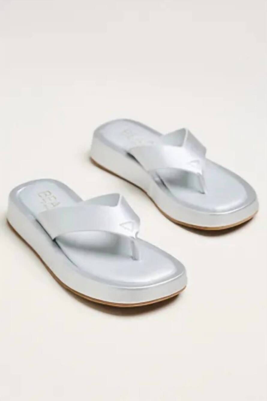 NEW BEACH BY MATISSE women's mallorca sandal in silver